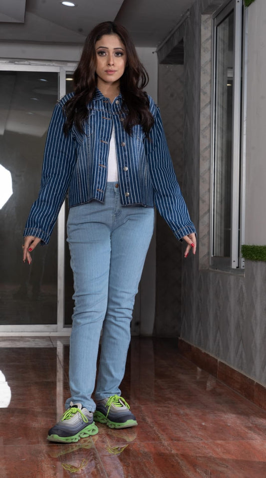 White Stripes Jacket
